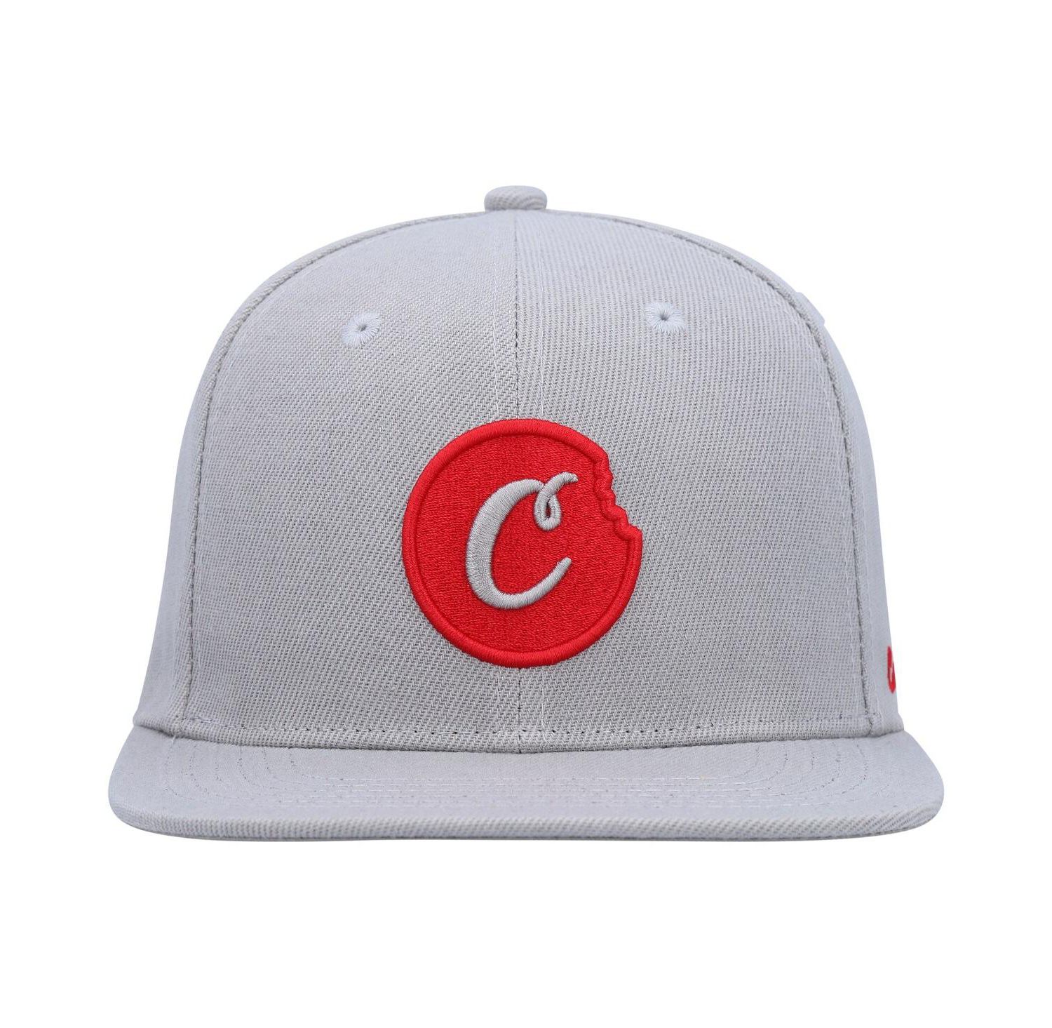 Men's Gray C-Bite Snapback Hat