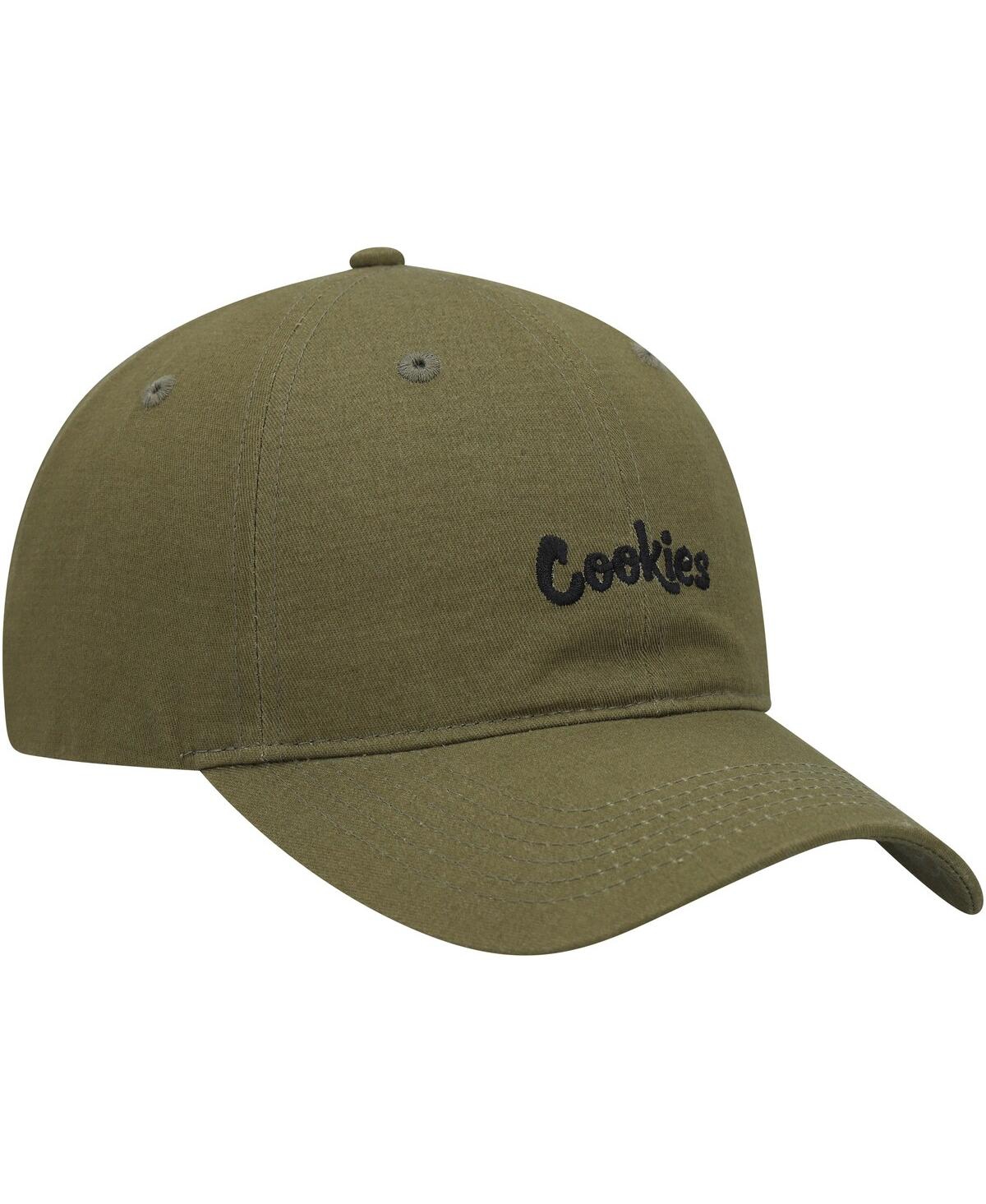 Shop Cookies Men's  Olive Original Dad Adjustable Hat