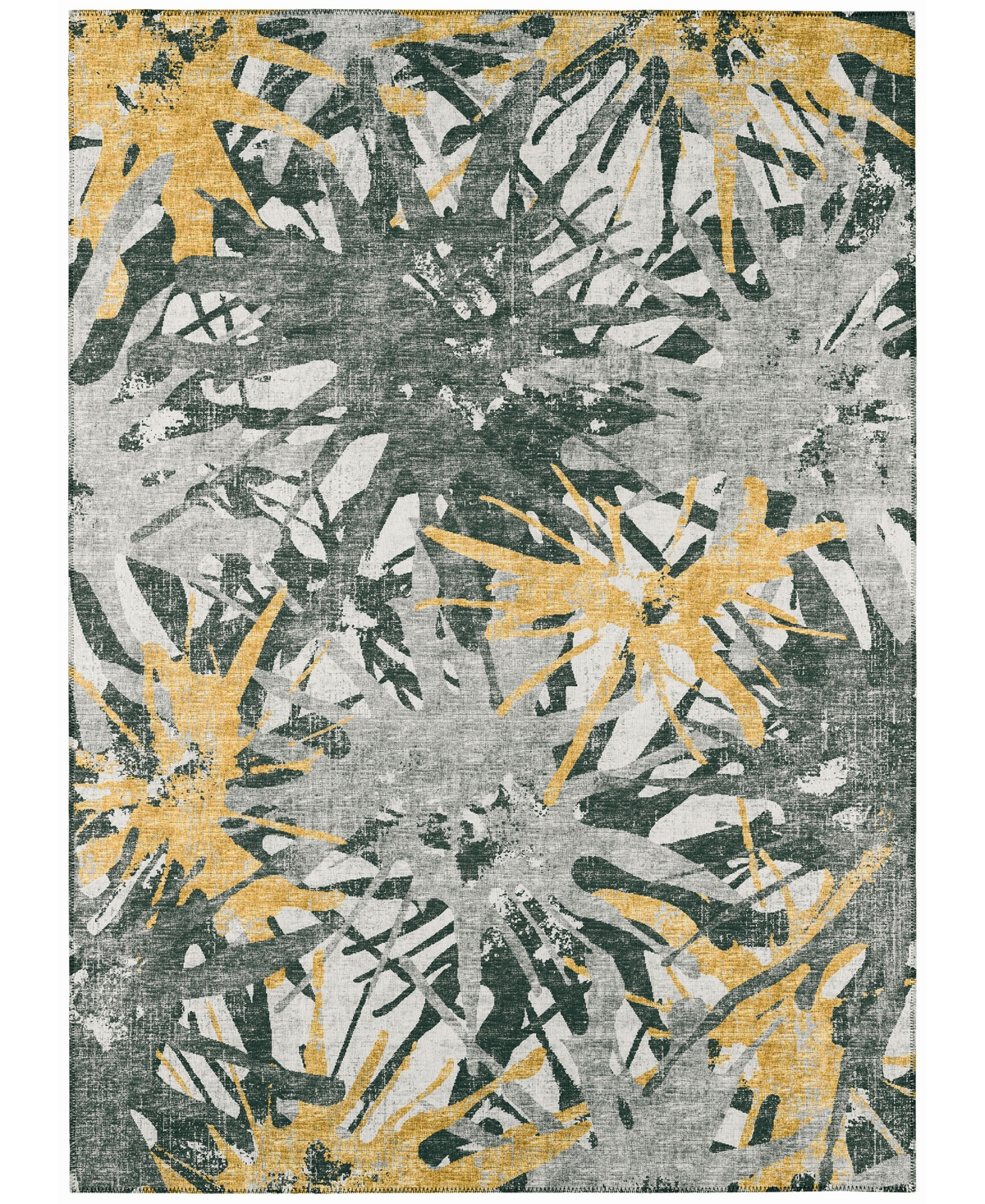 Addison Bravado Outdoor Washable ABV36 9' x 12' Area Rug - Maize