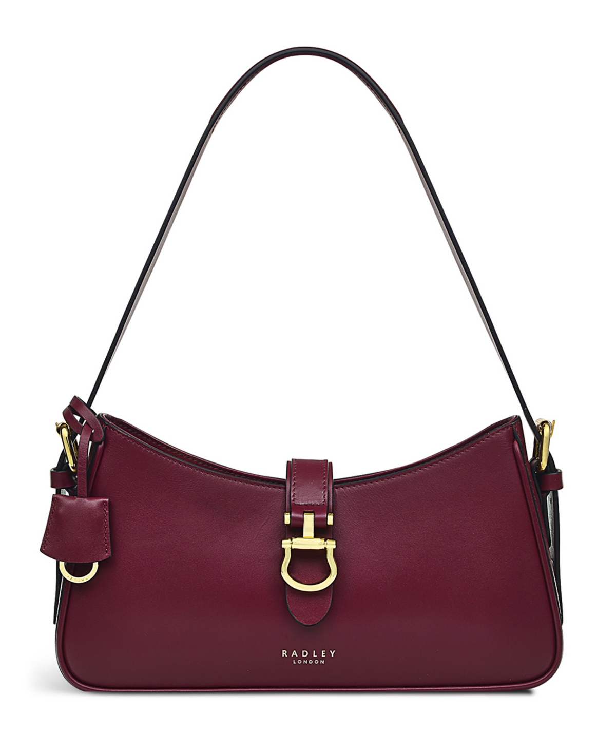 Radley London Linden Gardens Zip Top Mini Shoulder Bag In Dark Cherry