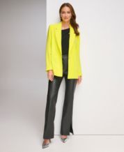 Macy's yellow clearance blazer