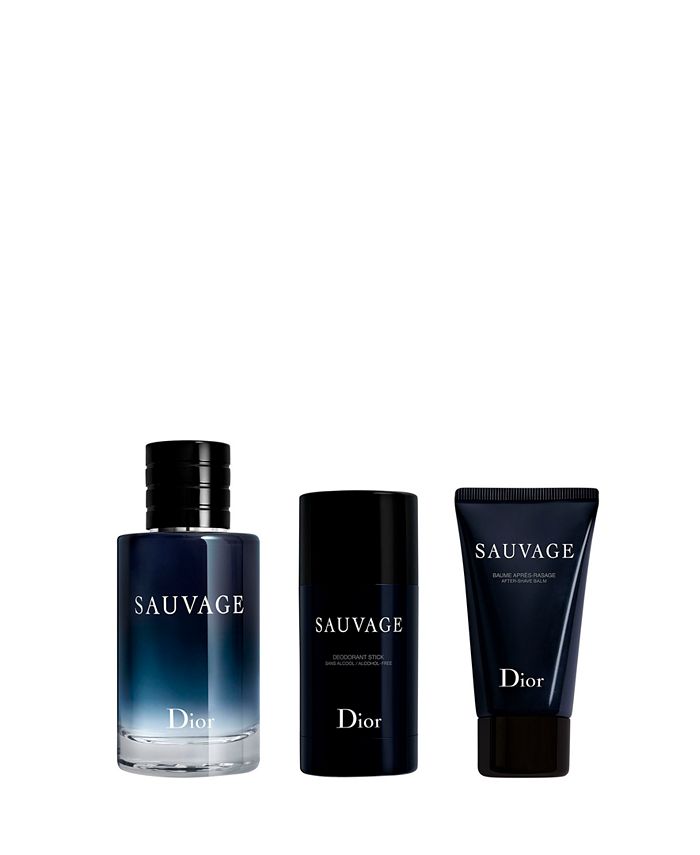 DIOR Men's 3Pc. Sauvage Eau de Toilette Gift Set Macy's