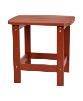 Riviera Poly Resin Indoor/Outdoor All-Weather Adirondack Side Table
