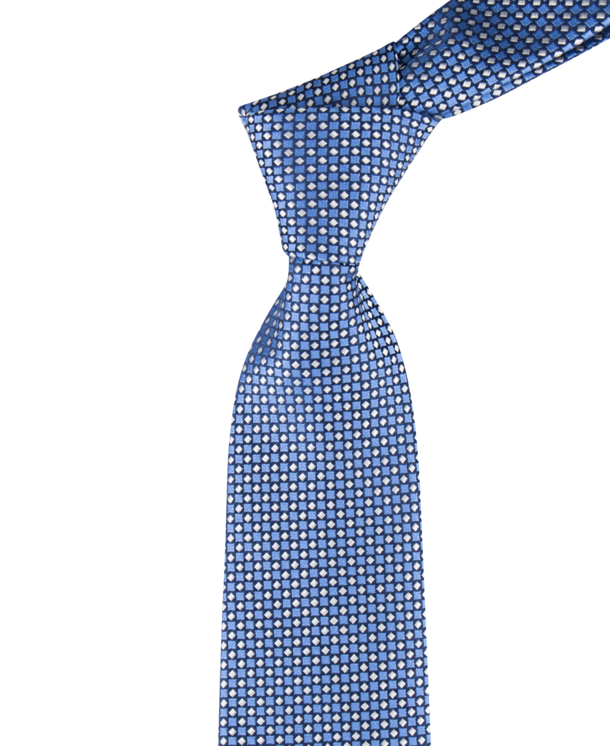 Tommy Hilfiger Men's Micro-Square Neat Tie -blue