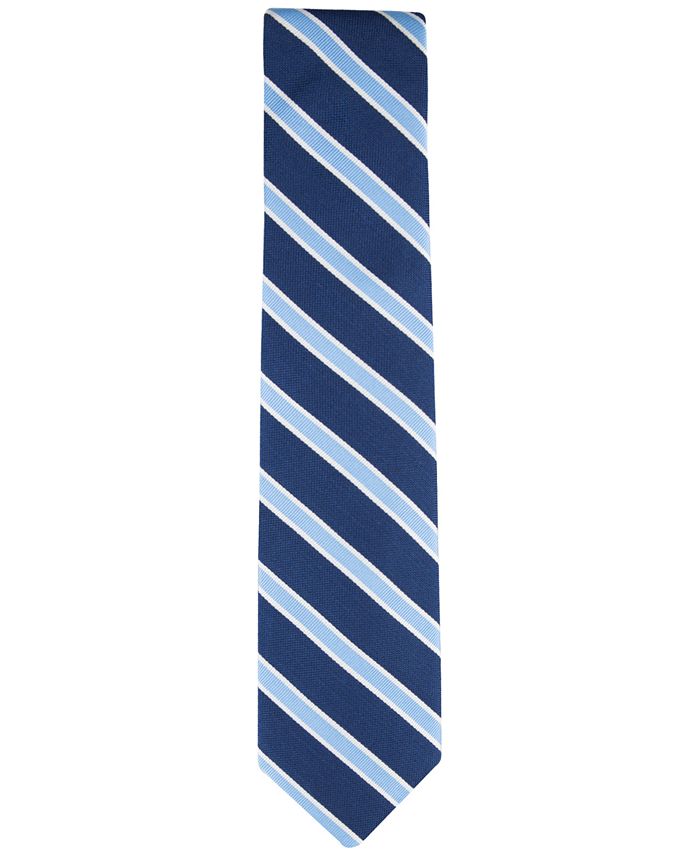 Tommy Hilfiger Men's Classic Stripe Tie - Macy's