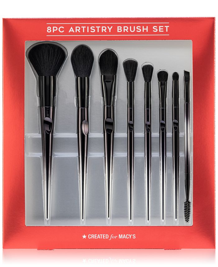 8-Pc. Artistry Brush Set, Created for Macy's - Black