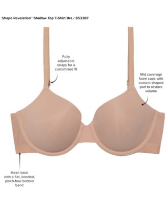 Women's Shape Revelation Shallow Top Contour Bra 853387