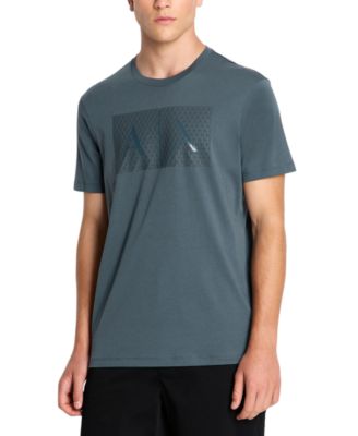A|X Armani Exchange - Men's Slim-Fit Short Sleeve Box Logo Crewneck T-Shirt