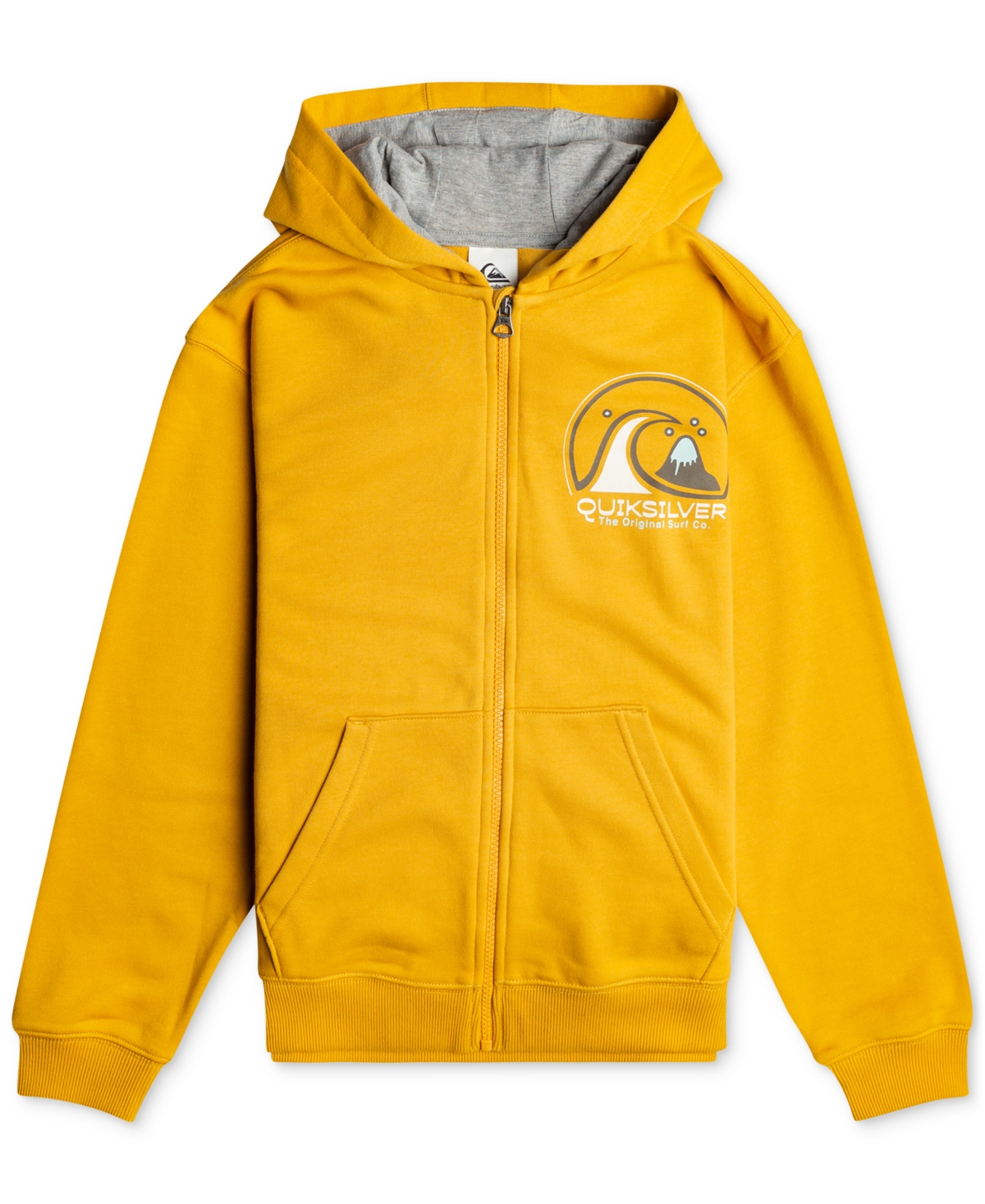 Quiksilver best sale yellow hoodie