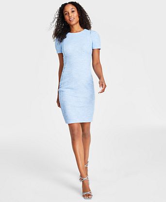 macys mini dresses BarIII Women's Pleated-Cup Dress - Black Sparkle and glam Macys Style & Co Womens