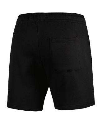 Men's Black Peanuts Snoopy Donuts Shorts