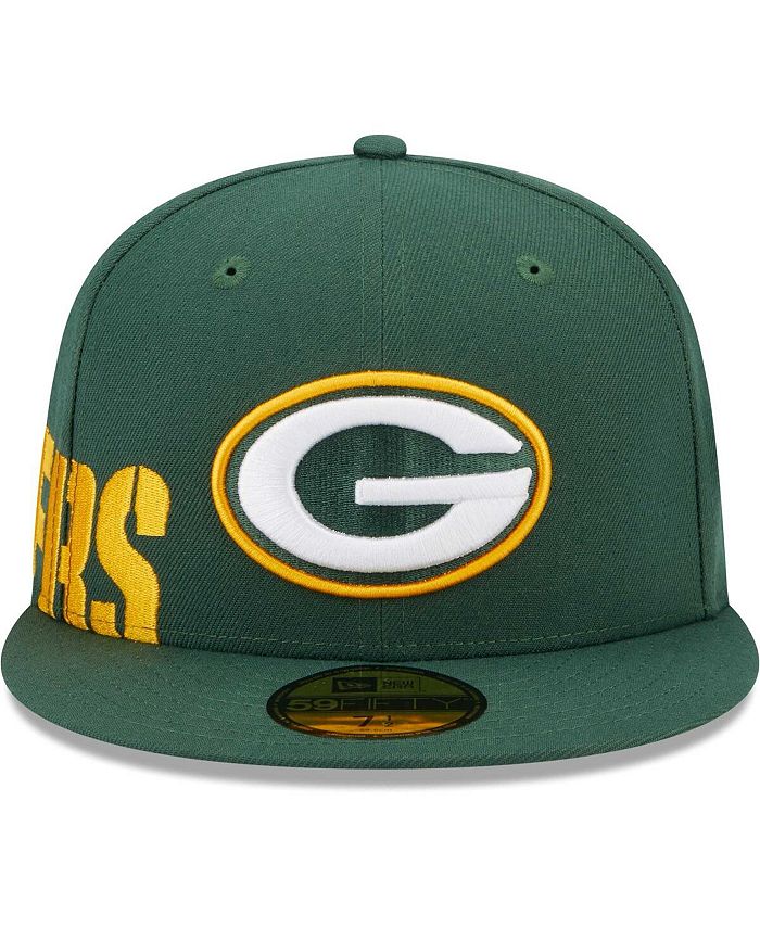 New Era Men's Green Green Bay Packers Arch 59FIFTY Fitted Hat - Macy's