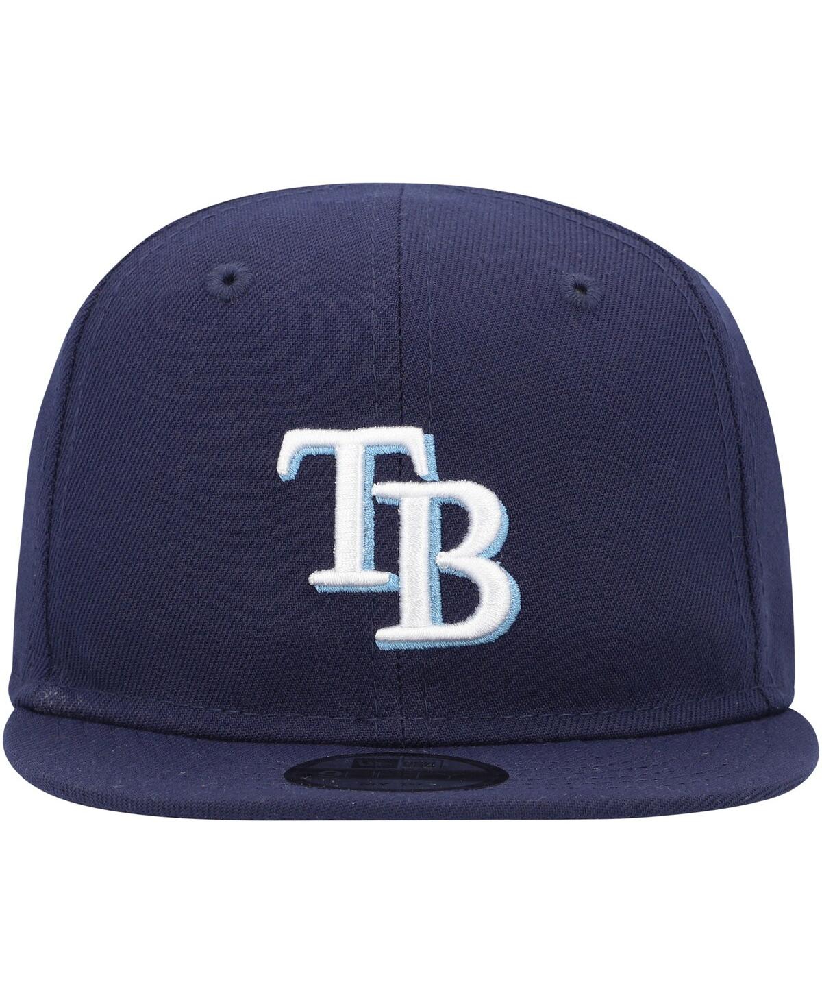 New Era Infant Boys And Girls  Navy Tampa Bay Rays My First 9fifty Adjustable Hat In Navy