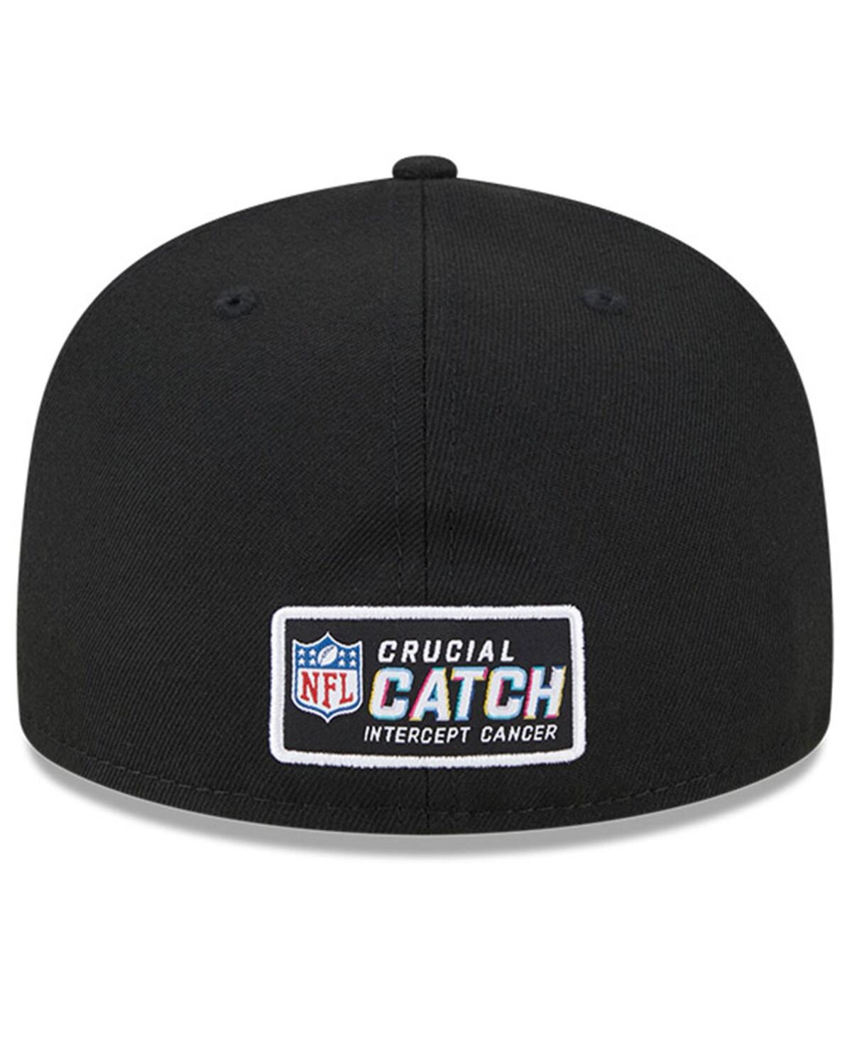 Men's New EraNew York Jets 2023 Nfl Crucial Catch 59FIFTY Fitted Hat - Black