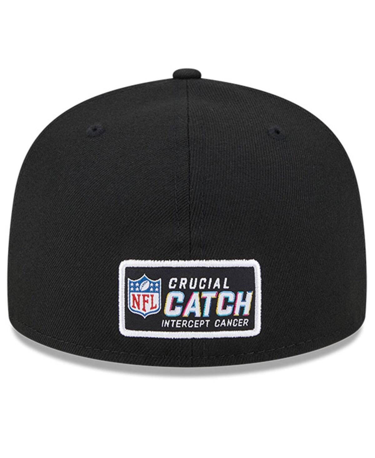 Men's New EraNew York Giants 2023 Nfl Crucial Catch 59FIFTY Fitted Hat - Black