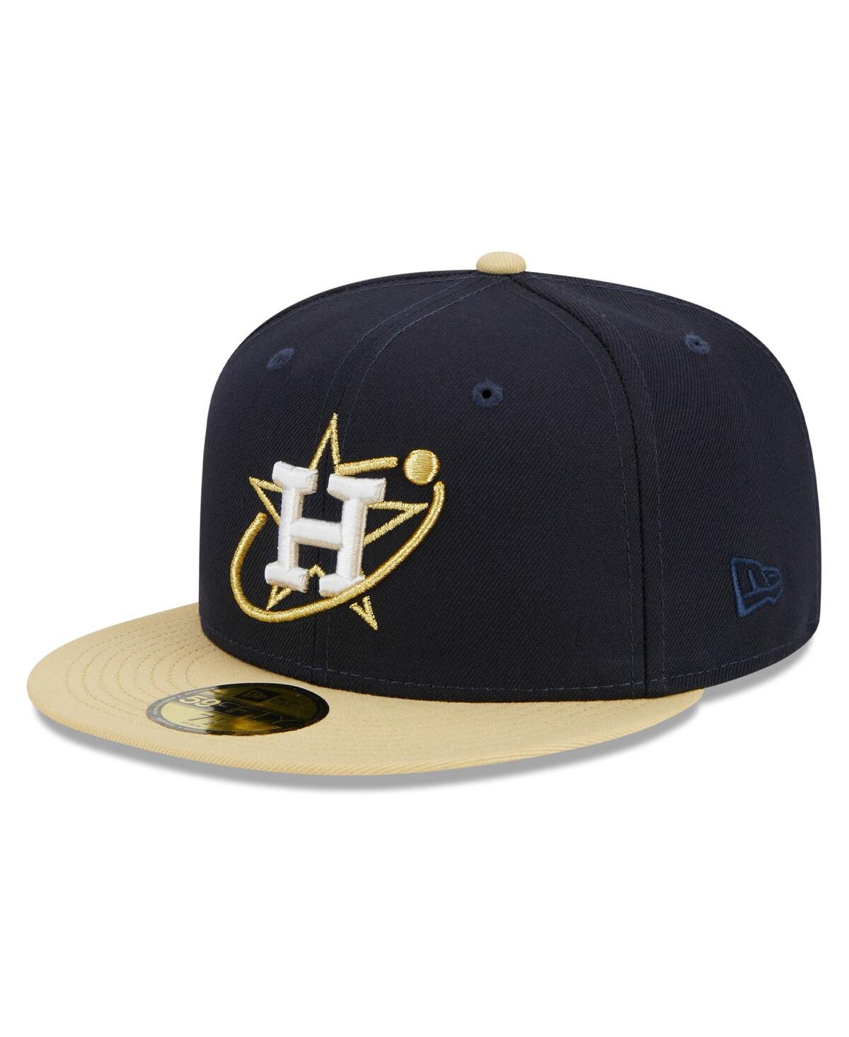 New Era Navy Houston Astros 2023 Gold Collection 59FIFTY Fitted Hat