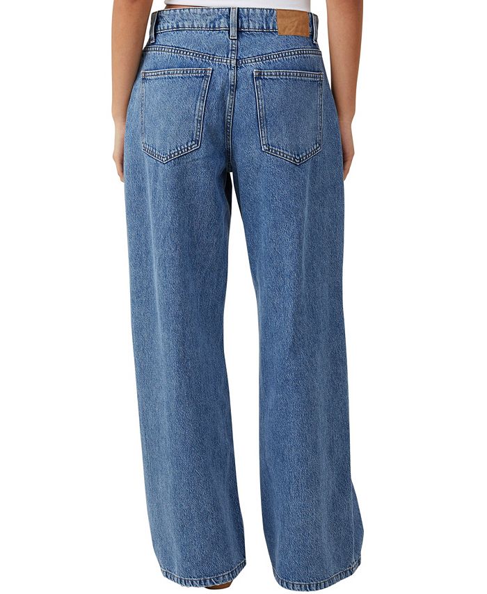 COTTON ON Women's Relaxed Wide Leg Jeans Macy's