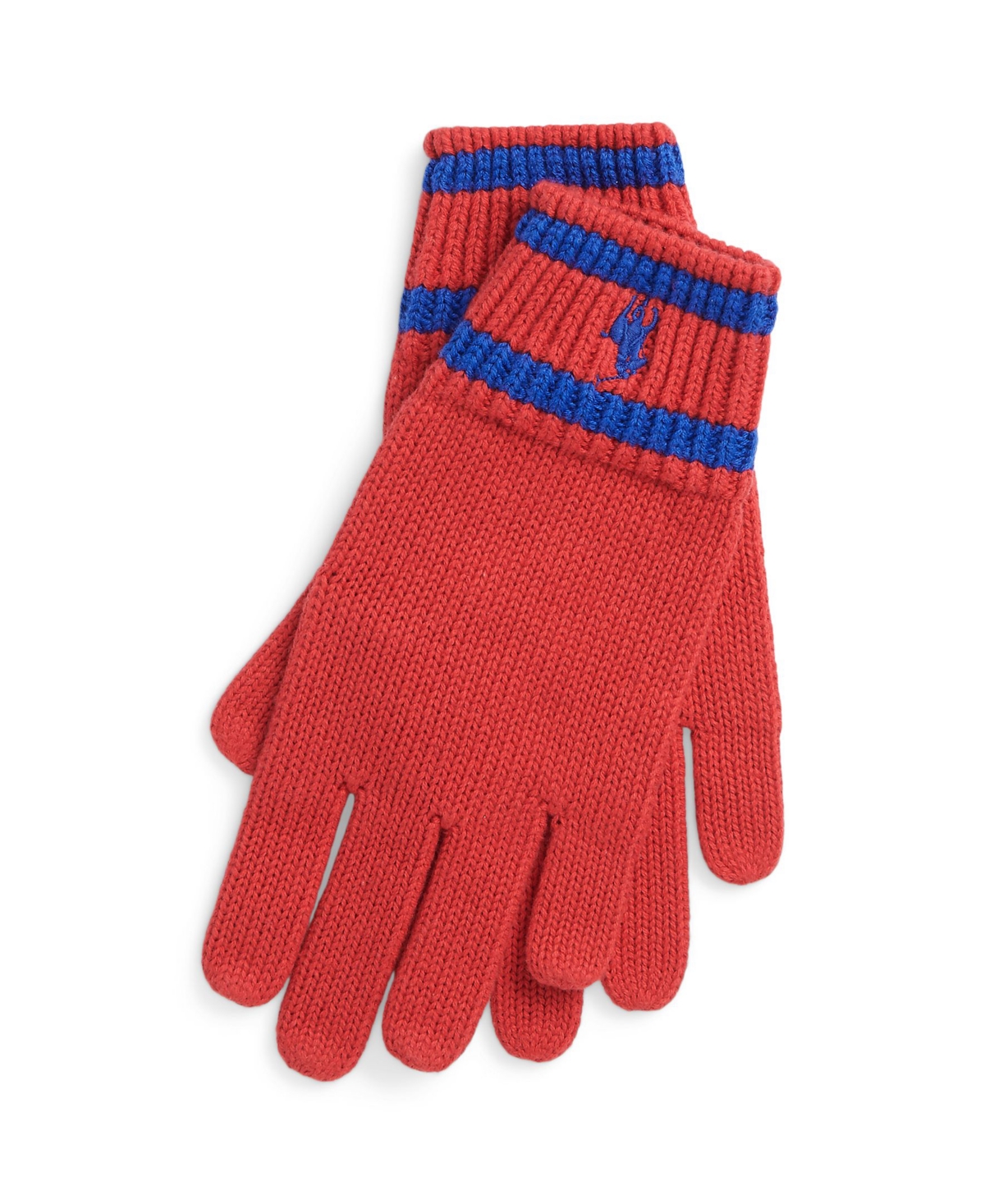 Polo Ralph Lauren Kids' Big Boys Striped Cotton Glove In Rl Red,heritage Royal