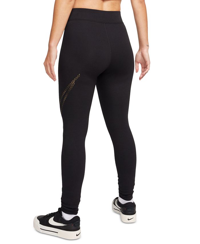 Nike Women's Sportswear Essential High-Waisted Graphic Leggings