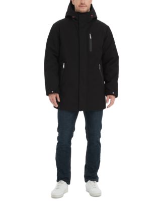 Men's Calvary Twill Hooded Car Coat