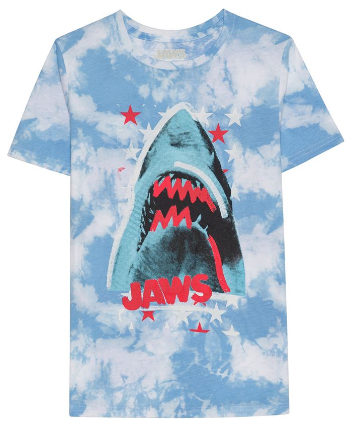 Hybrid Big Boys Jaws Tie Dye Short Sleeve Graphic T-shirt - Macy's