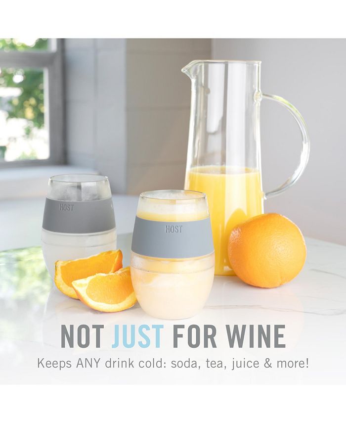HOST Wine Freeze Cooling Cup in Wood Single Macy's