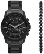 Armani exchange best sale watch gift set