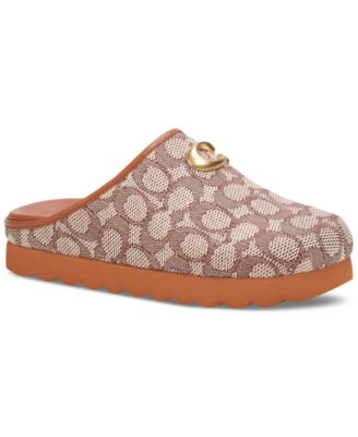 Coach Women s Hadley Signature Jacquard Clogs