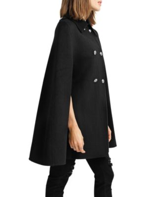 On My Mind Wool Blend Cape