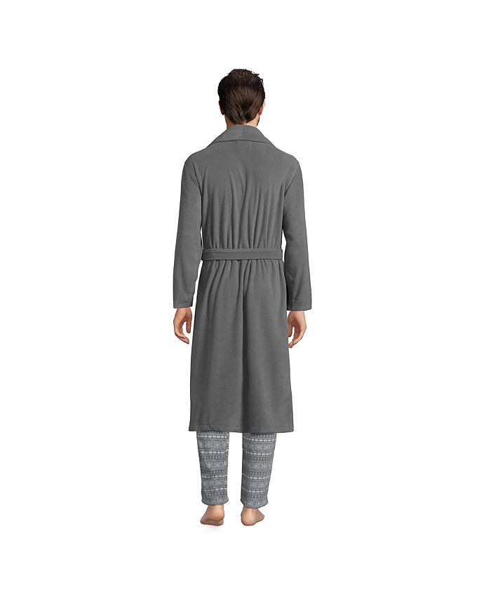 Lands' End Men's Fleece Robe Macy's
