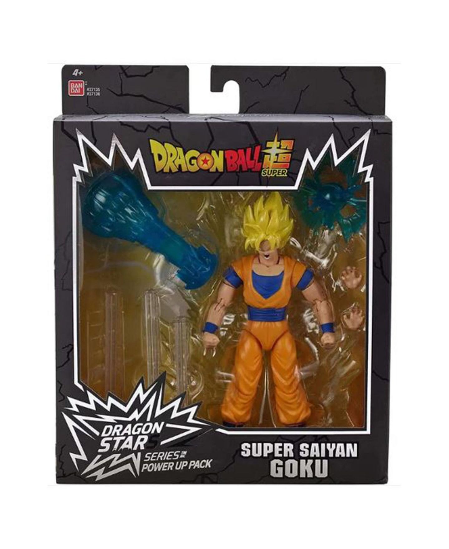 Детские фигурки Bandai Dragonball Super Dragon Stars SSJ Goku Power Up Pack Figure Set — фото 1
