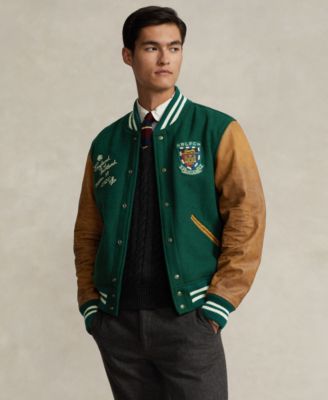 Polo Ralph Lauren Men's Varsity-Inspired Jacket - Macy's