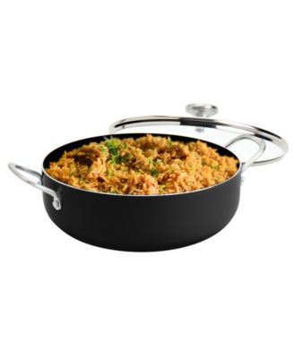 Latin Aluminum 6 Quart Caldero with Lid