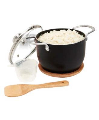 Asian Aluminium 5 Piece Rice Cooker Set