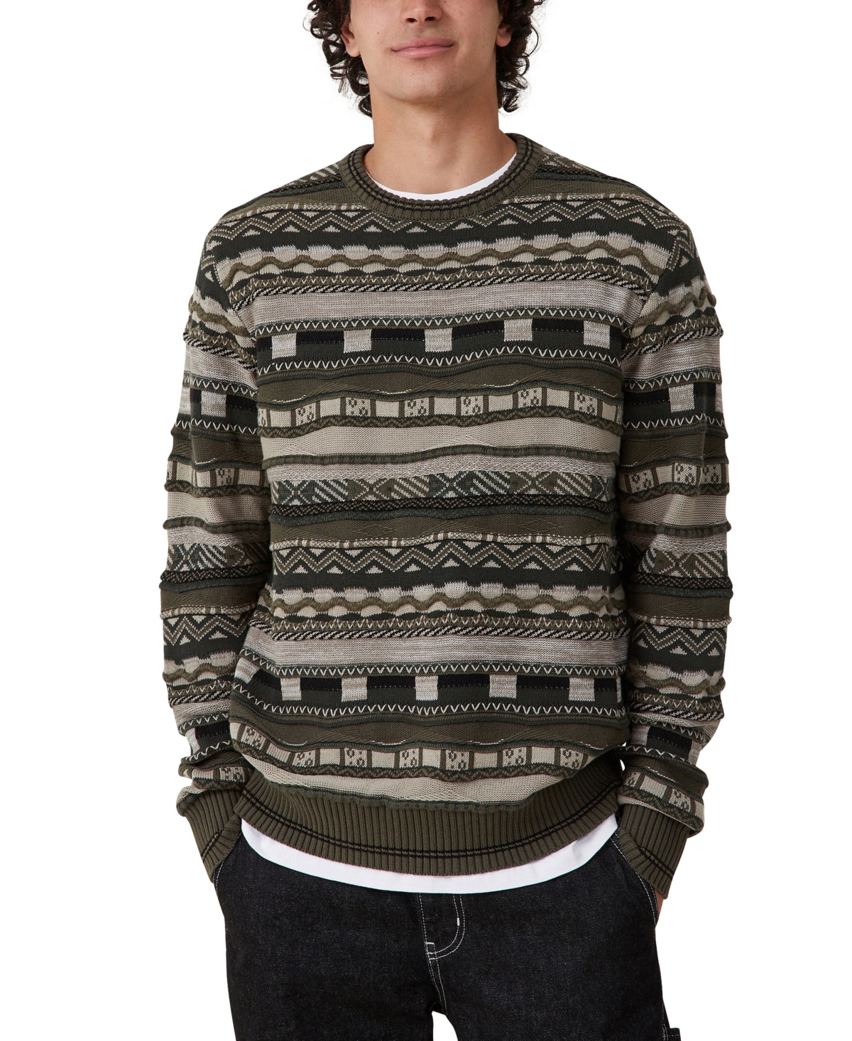 Cotton On Men s Garage Knit Sweater Smart Closet