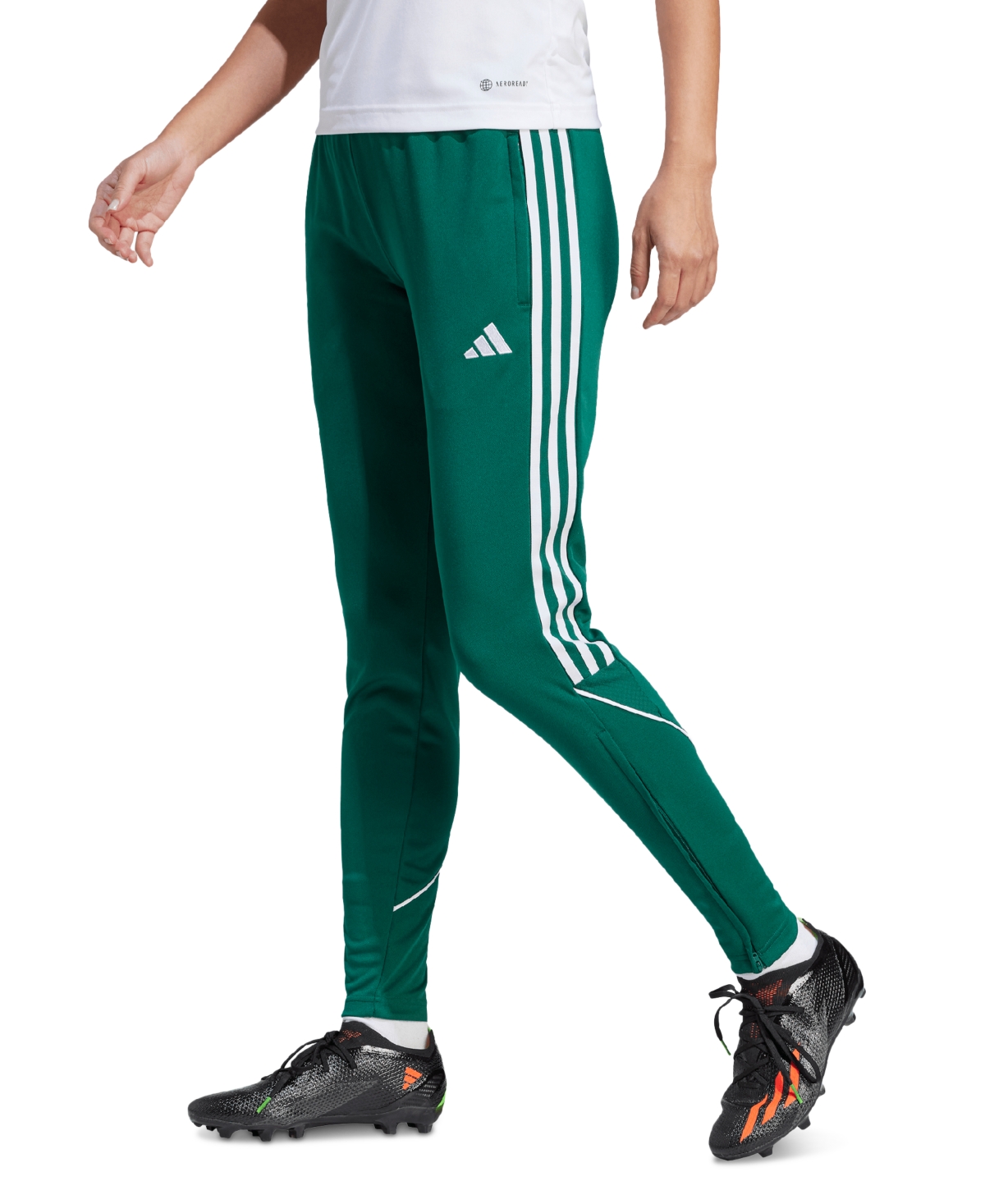Adidas Originals Women's Tiro 23 Track Pants In Collegiate Green,white