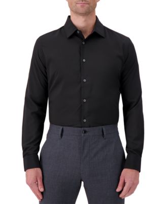 Report Collection Men's Slim-Fit Solid Woven Shirt - Macy's