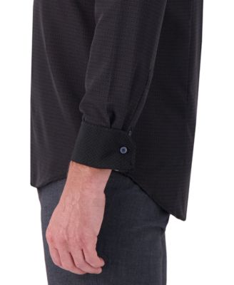 Men's Slim-Fit Tonal-Print Shirt