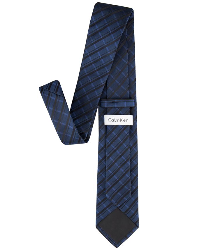 Calvin Klein Men's Andres Grid Tie - Macy's