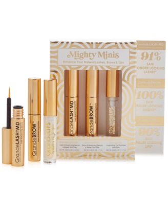 Grande Cosmetics - 3-Pc. Mighty Minis For Lashes, Brows & Lips Set