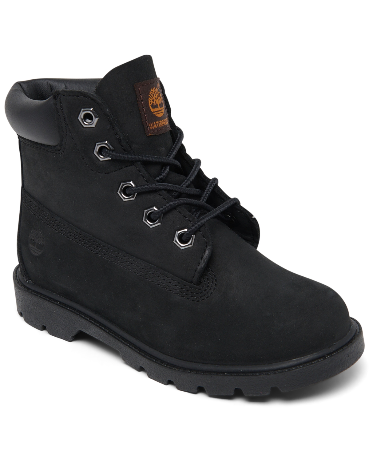 Shop Timberland Toddler Kids 6" Classic Water Resistant Boots From Finish Line In Black
