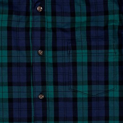 Men's Organic Long Sleeve Stretch Poplin Button Down Shirt