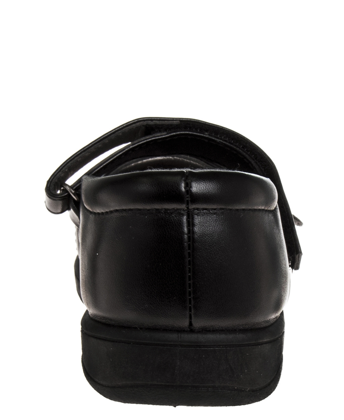 Shop French Toast Big Girls School Hook And Loop Closure Shoes In Black