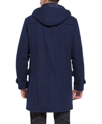 Men Benjamin Wool Blend Classic Duffle Coat