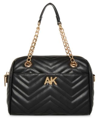 Anne Klein Quilted Convertible Small Duffle Bag Macy s