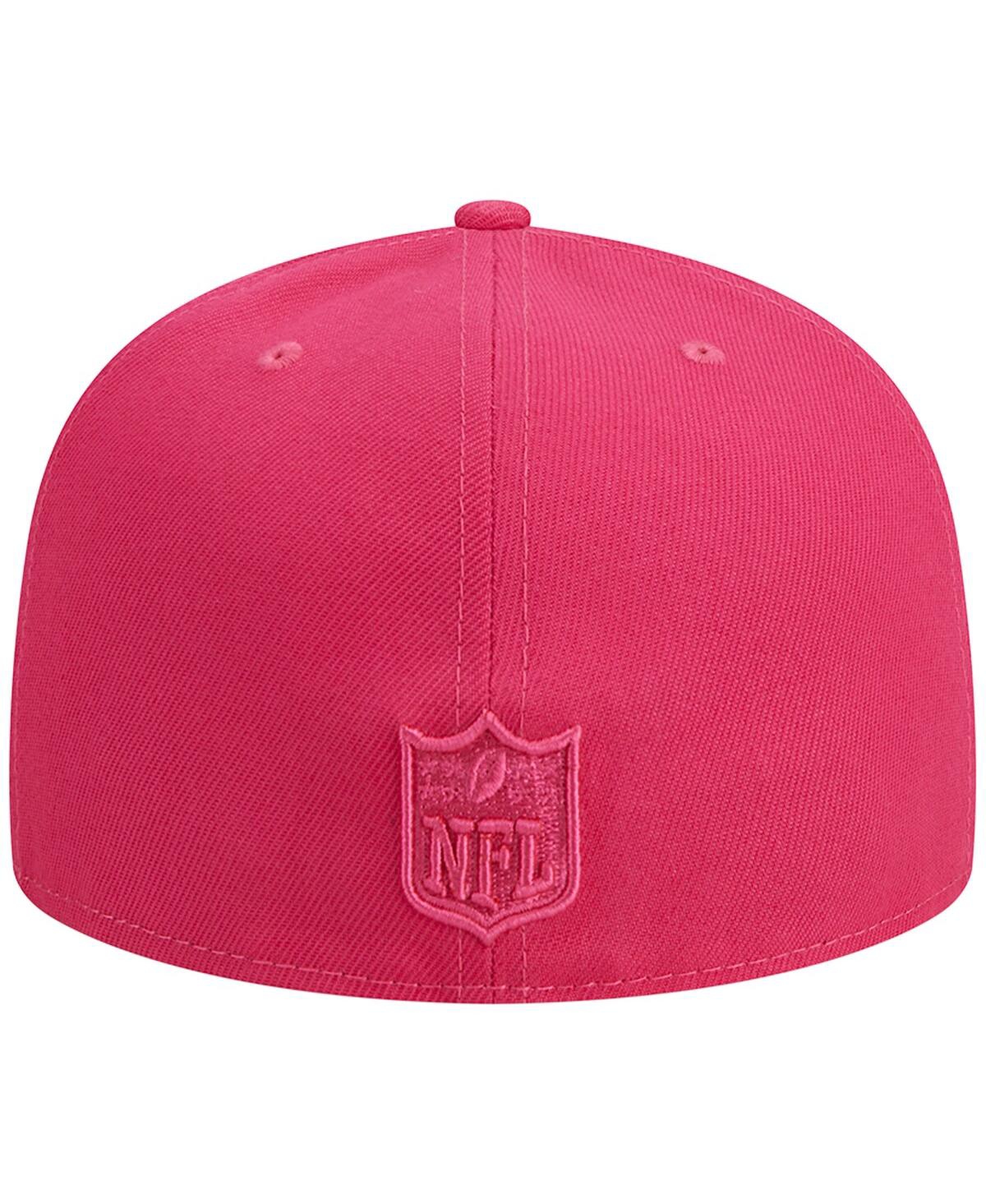 Shop New Era Men's  Pink Cincinnati Bengals Color Pack 59fifty Fitted Hat