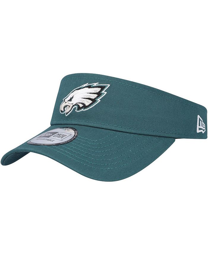 New Era Men's Midnight Green Philadelphia Eagles Main Adjustable Visor