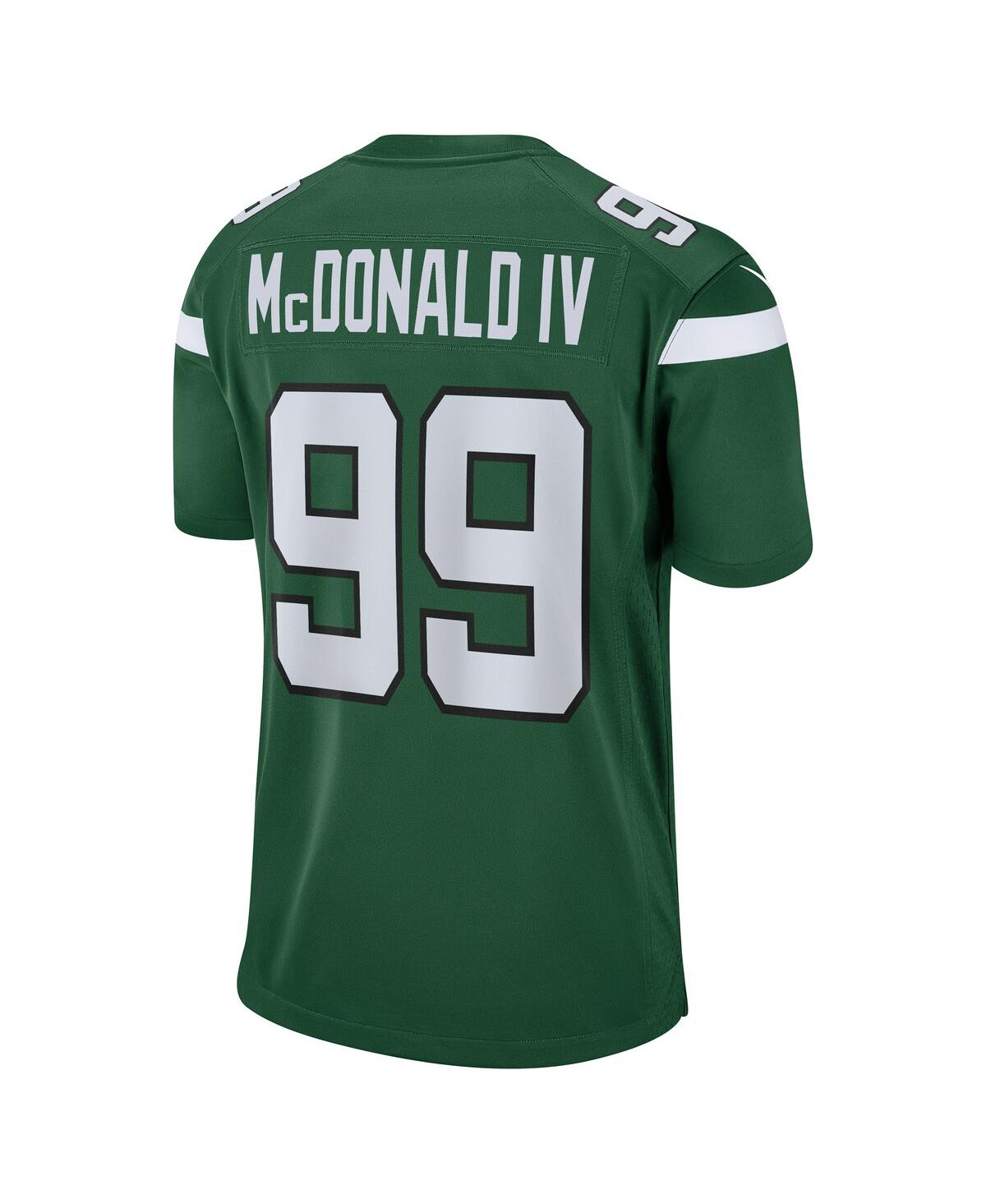 Men's Nike Will McDonald Iv GothamNew York Jets 2023 Nfl Draft First Round Pick Game Jersey - Green