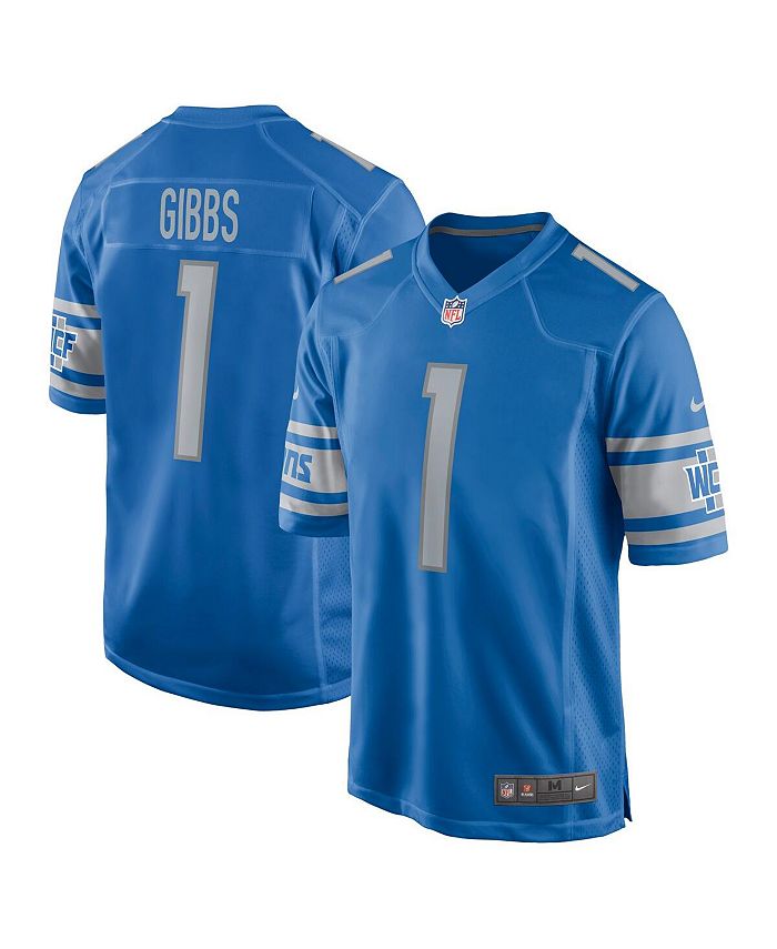 Nike Big Boys Jahmyr Gibbs Blue Detroit Lions Game Jersey Macy s