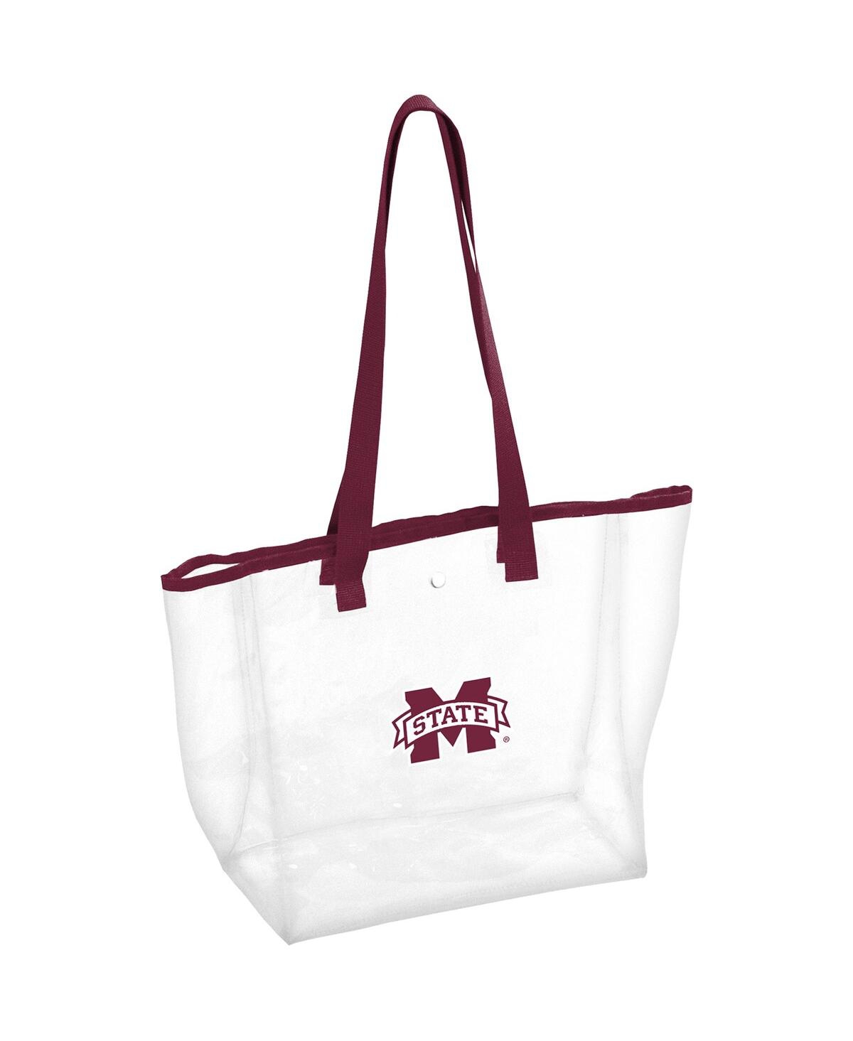 Women's Mississippi State Bulldogs Stadium Clear Tote - Maroon